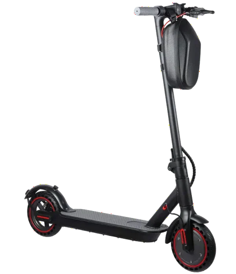 Scooter con bolso frontal